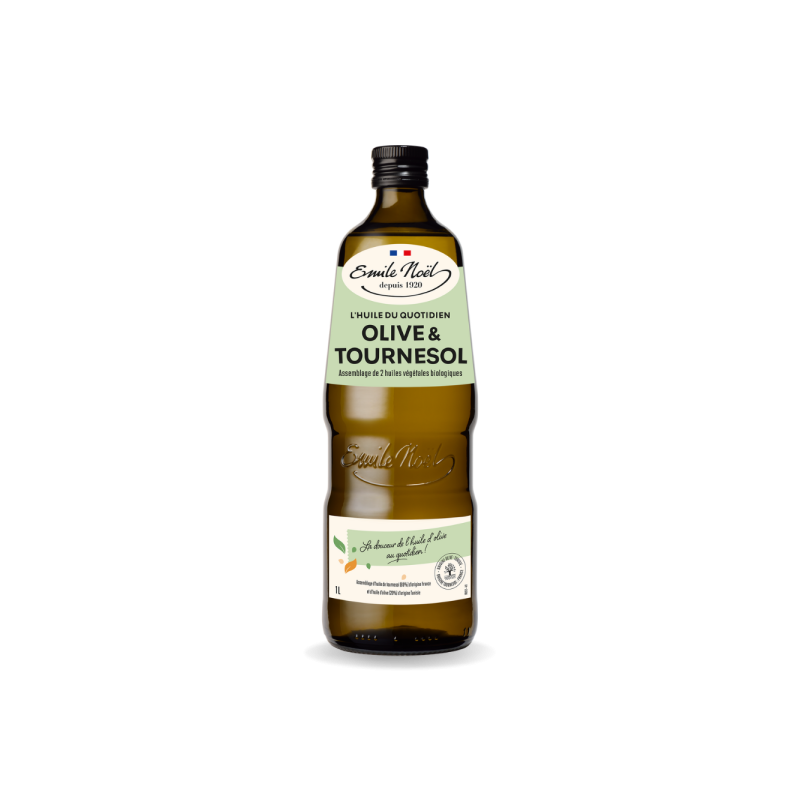 Huile Quotidienne Olive Et Tournesol 1L Emile Noël