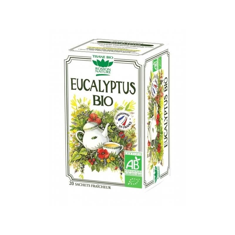 Eucalyptus 36G 20 Sachets ROMON NATURE / PLANTASIA