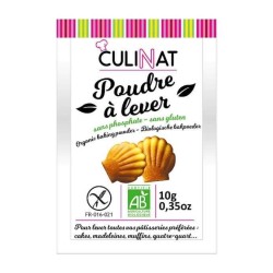 Poudre A Lever Sans Gluten Sans Phosphate 8X10G CULINAT