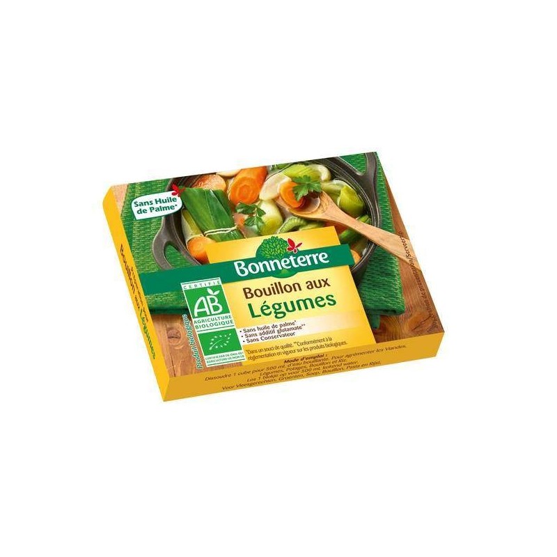 Bouillon Aux Legumes 6X10G Bonneterre