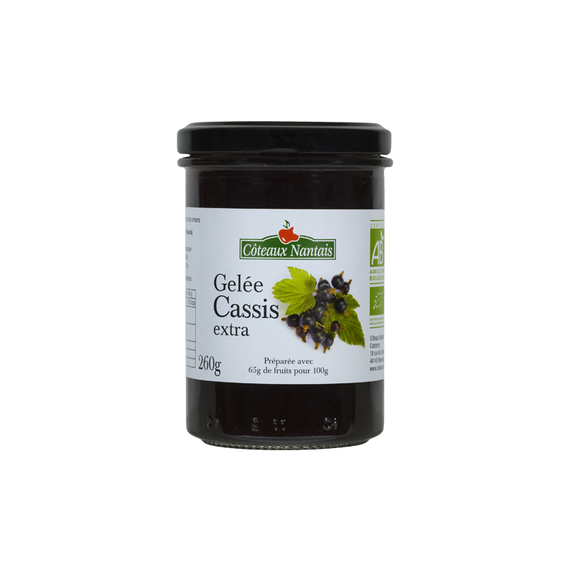 Gelee De Cassis 260G Côteaux Nantais