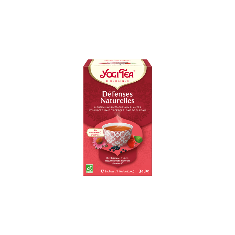 Yogi Tea Defenses Naturelles 17 Sachets Yogi Tea