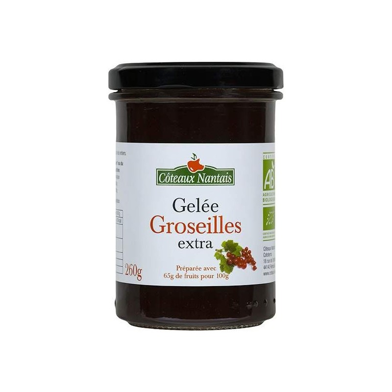 Gelee Groseille 260G Côteaux Nantais