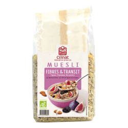 Muesli Fibres & Transit 375G Celnat