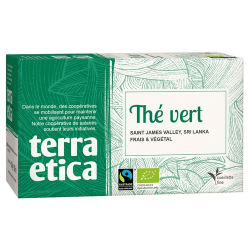The Vert Du Sri Lanka 20 Sachets terra etica