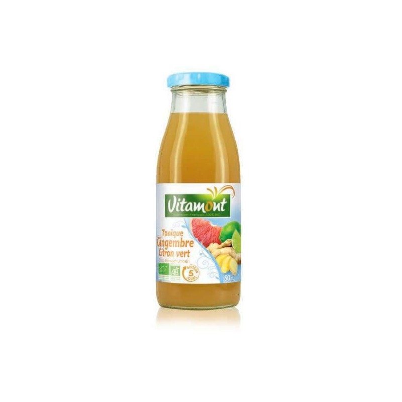 Boisson Tonique Gingembre Citron Vert 50Cl Vitamont