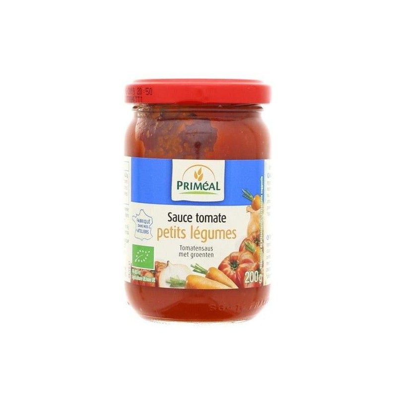 Sauce Tomate Aux Petits Legumes 200G Priméal