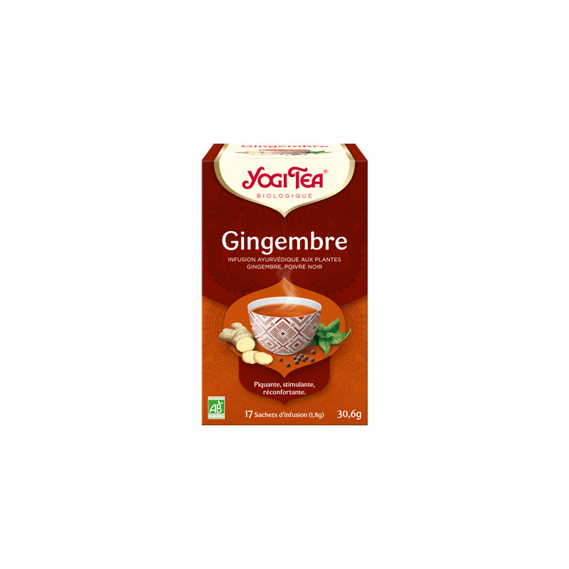 Yogi Tea Gingembre 17 Sachets 30.6G Yogi Tea
