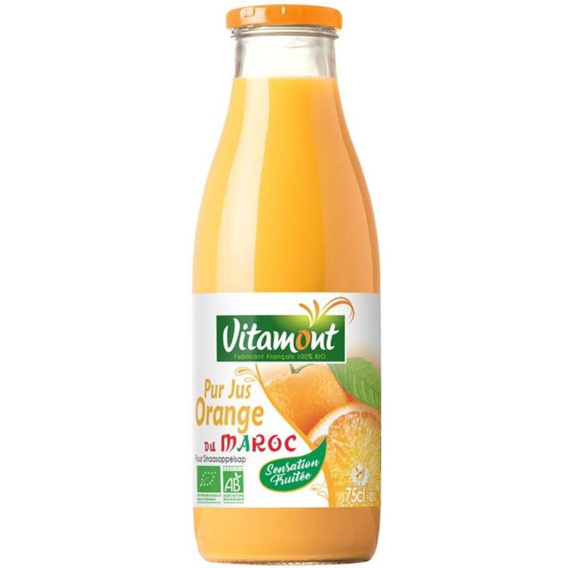 Pur Jus D'Orange Du Maroc Fruite 75Cl Vitamont