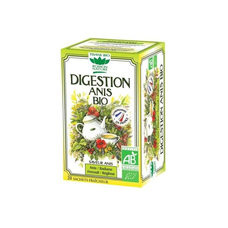 Digestion Anis 32G 20 Sachets ROMON NATURE / PLANTASIA