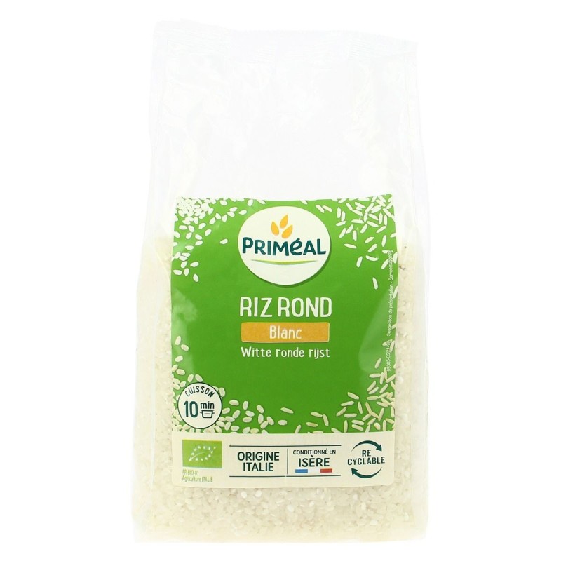 Riz Rond Blanc 1Kg Priméal