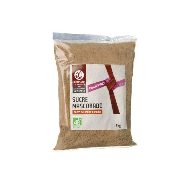 Sucre Mascobado 1Kg Artisans Du Monde