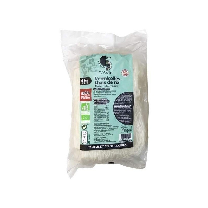Vermicelles Thai De Riz 200G