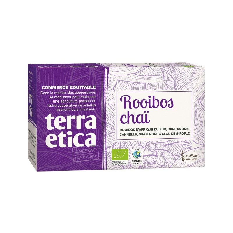 The Rooibos Chai X20 terra etica