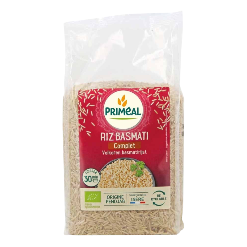 Riz Basmati Complet 1Kg Priméal