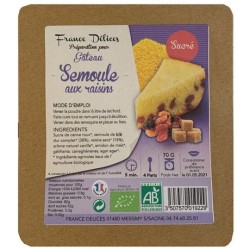 Gateau De Semoule Sucre FRANCE DELICE