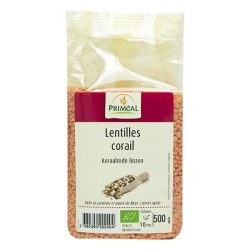 Lentilles Corail 500G Priméal