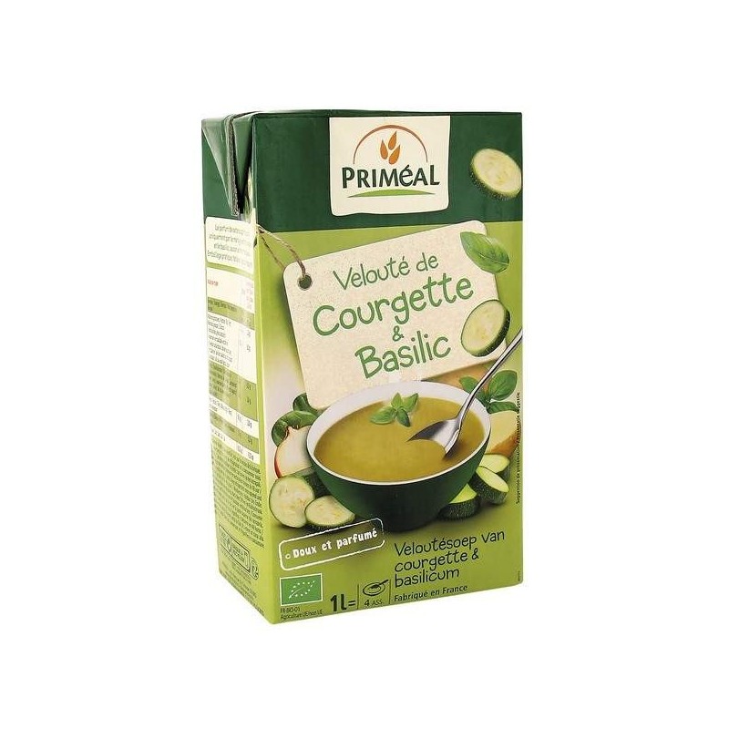 Veloute Courgettes Et Basilic 1L Priméal