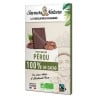 Chocolat Noir 100% Perou 80Gr SAVEURS ET NATURE