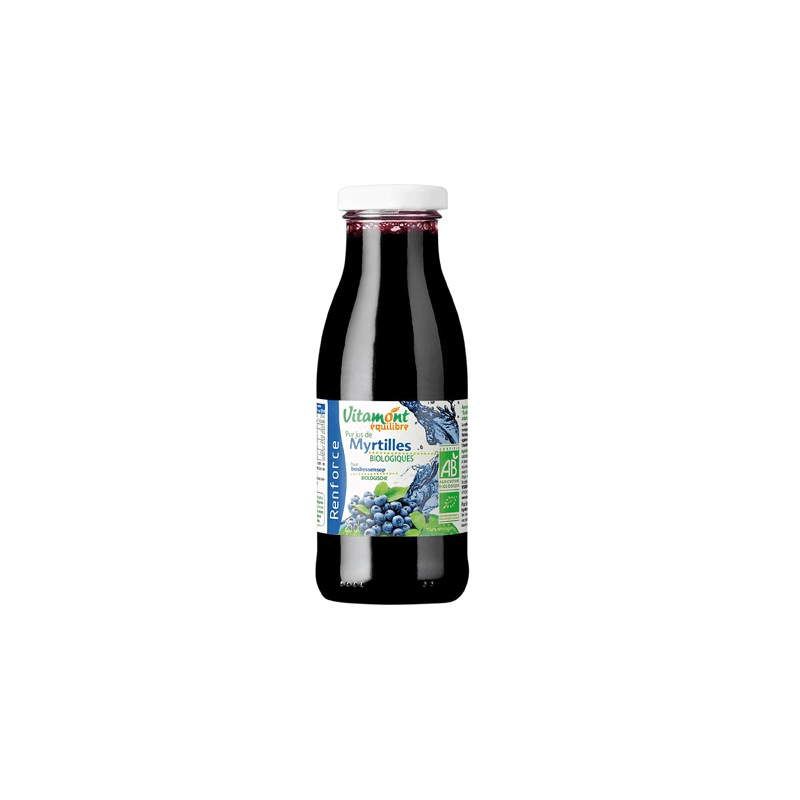 Mini Pur Jus De Myrtille Sauvage 25Cl Vitamont
