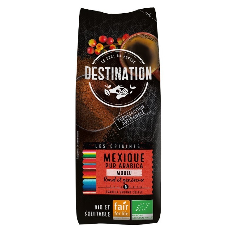 Cafe Moulu Mexique 500Gr Destination