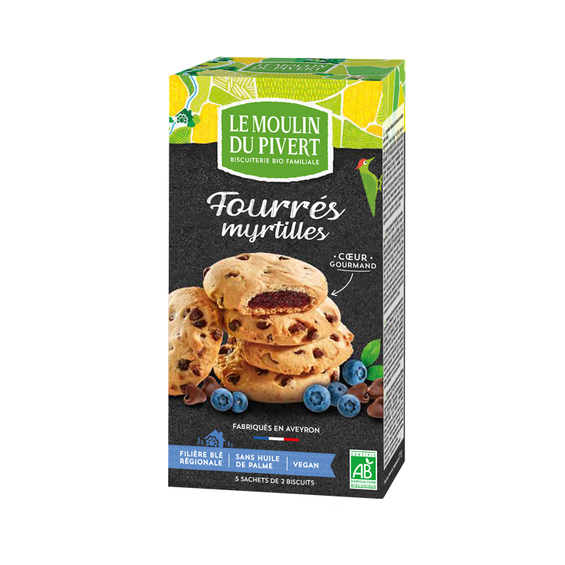 Fourres Myrtilles 175G MOULIN DU PIVERT