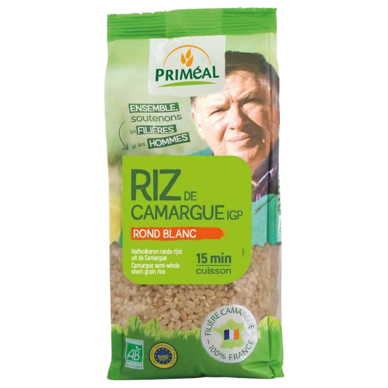 Riz De Camargue Rond Blanc 500G Priméal