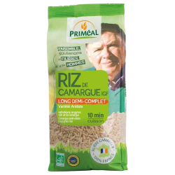 Riz De Camargue Long 1/2 Complet Igp 500G Priméal