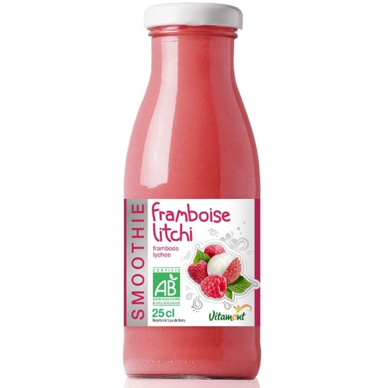 Smoothie Framboise Litchi 25Cl Vitamont