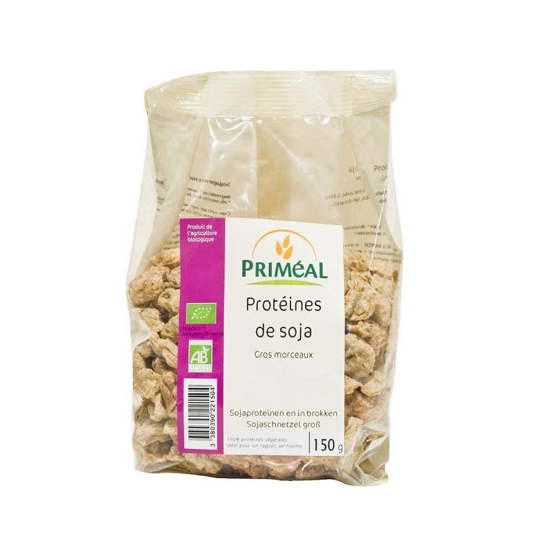 Proteines De Soja Texturees Gros 150G Priméal