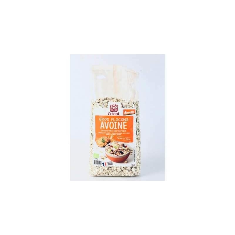 Gros Flocons D'Avoine Demeter 500G Celnat