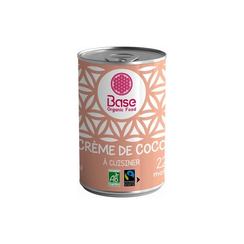 Creme De Coco 22% 400Ml Base Organic Food
