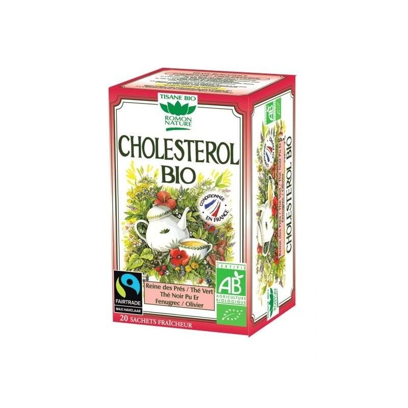 Cholesterol 32G 20 Sachets ROMON NATURE / PLANTASIA