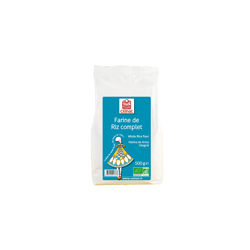 Farine Complete De Riz France 400G Celnat