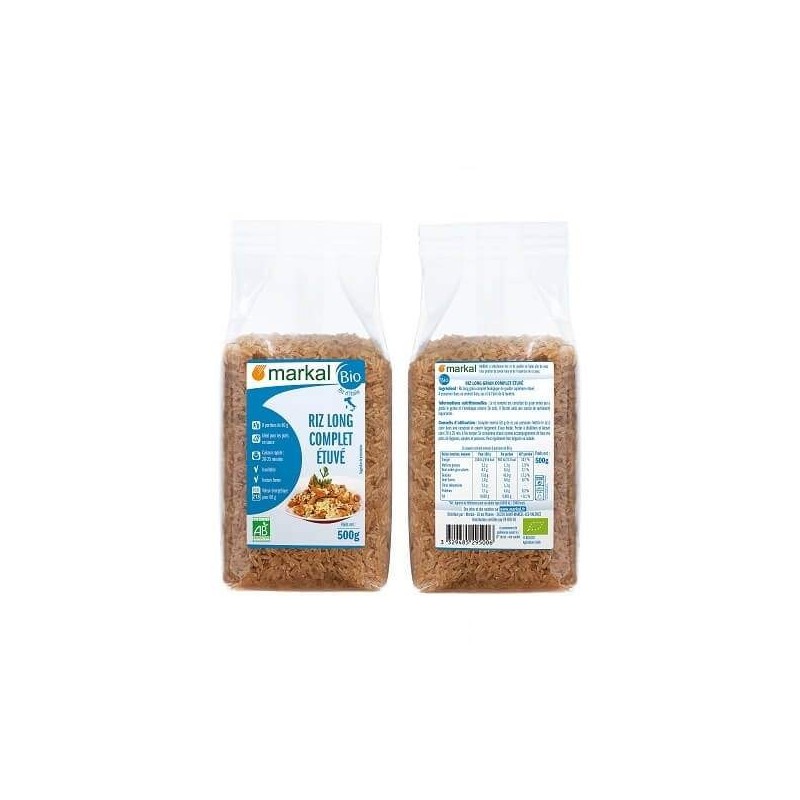 Riz Long Complet Etuve Italie 500G Markal