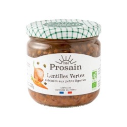 Lentilles Vertes Sans Sel 345G Prosain
