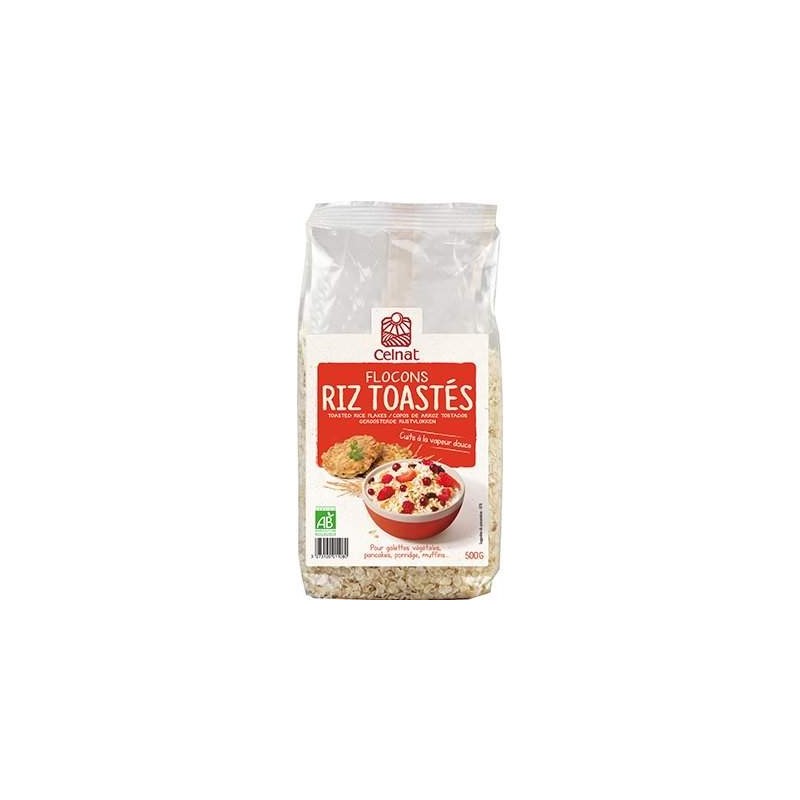 Flocons De Riz Toastes 500G Celnat