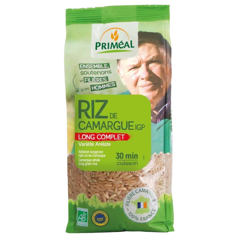 Riz De Camargue Long Complet Igp 500G Priméal