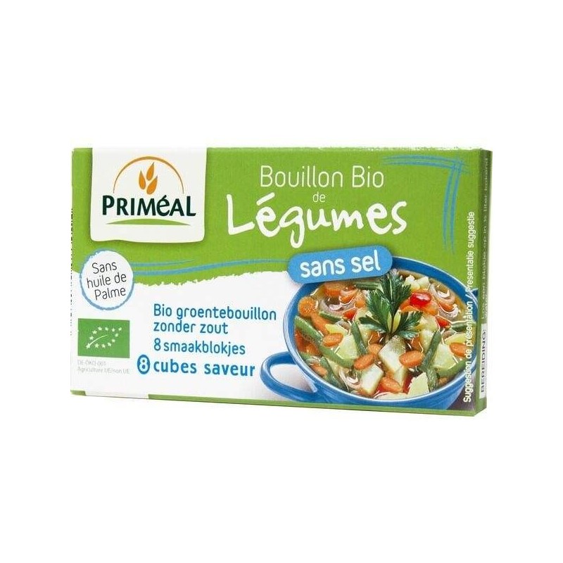 Bouillon De Legumes Sans Sel 72G Priméal