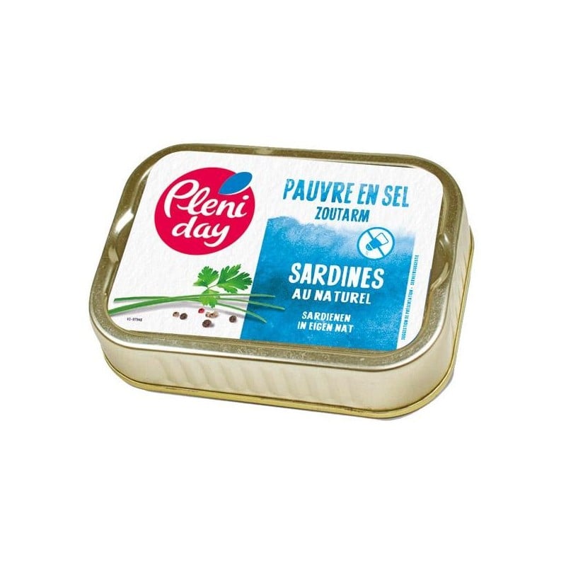 Sardine Huille Olive Pauvre En Sel Peniday 115Gr PleniDay