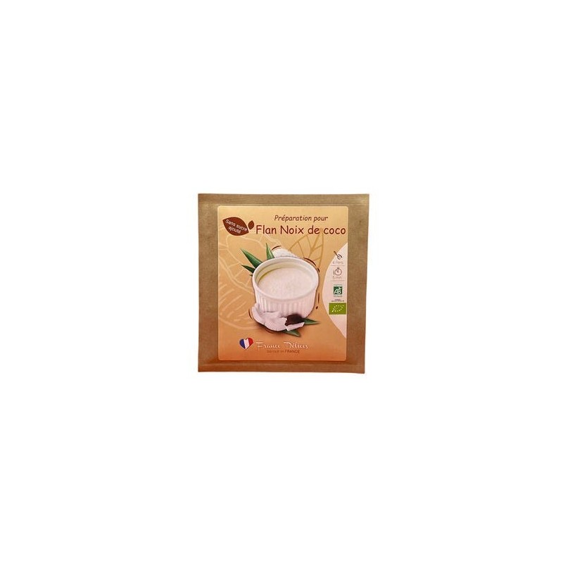 Flan Coco Sans Sucre 12G FRANCE DELICE