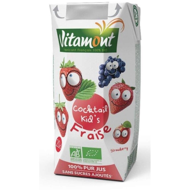Tetra Cocktail Junior Fraise 20Cl Vitamont