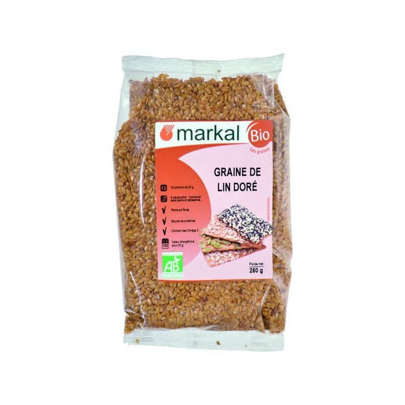 Graines De Lin Doree 250G Markal