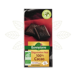 Chocolat 100% Cacao 80G Bonneterre