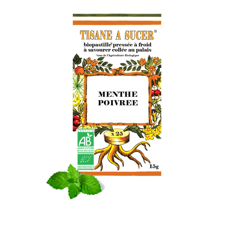 Biopastille Menthe BIOPASTILLE