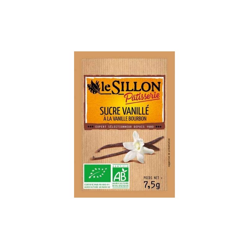 Sucre Vanille 8 Sachets X7.5G SILLON