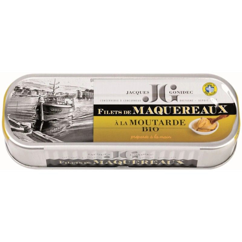 Filets Maquereaux Moutarde 1/4