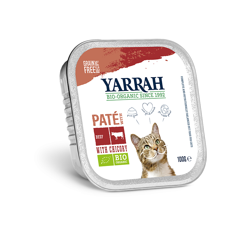 Terrine Poulet/Boeuf Chat 100G Yarrah