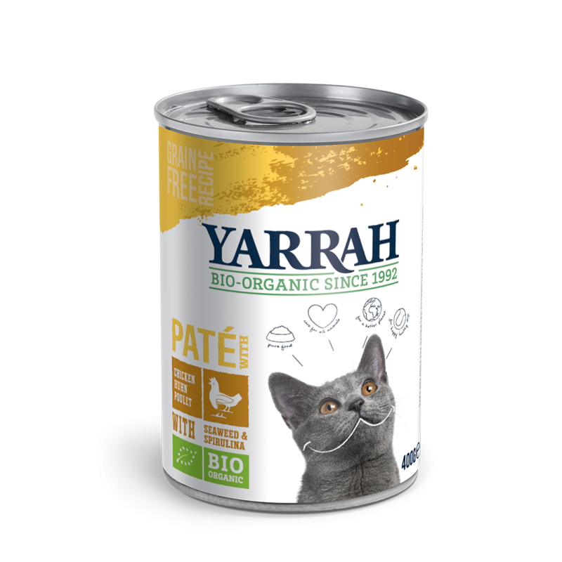 Terrine Chat Poulet 400 G Yarrah