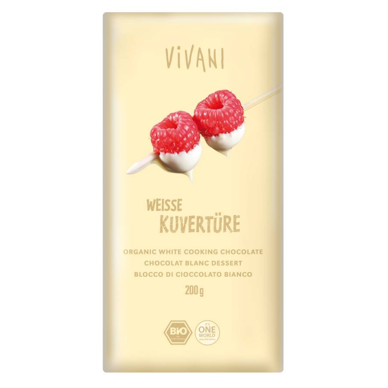 Chocolat Blanc Dessert 200G Vivani